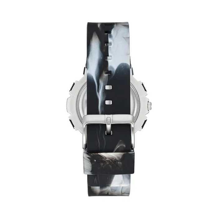 Womens Oversized Sport Watch Tie Dye Black Steve Madden Watches