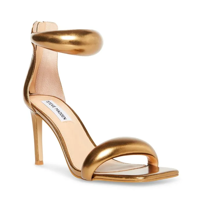 Womens Partay Bronze Steve Madden Heels