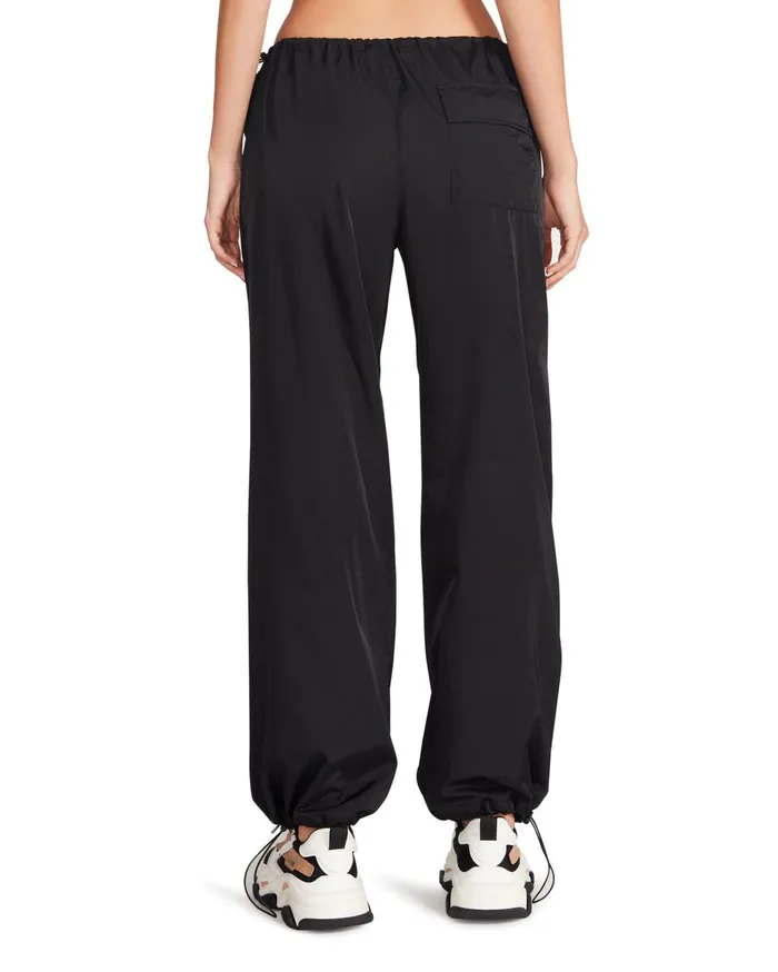 Womens Pia Parachute Pant Black Steve Madden Bottoms