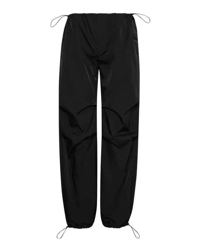 Womens Pia Parachute Pant Black Steve Madden Bottoms