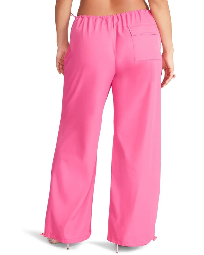 Womens Pia Parachute Pant Pink Steve Madden Bottoms