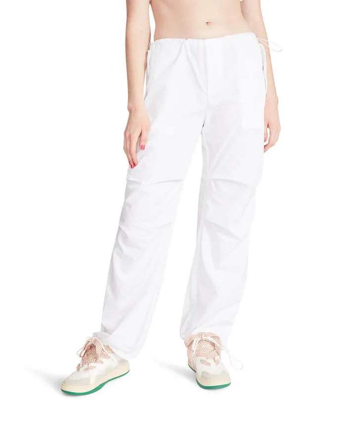 Womens Pia Parachute Pant White Steve Madden Bottoms