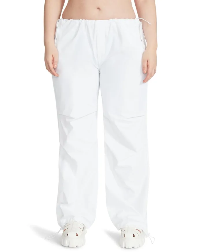 Womens Pia Parachute Pant White Steve Madden Bottoms