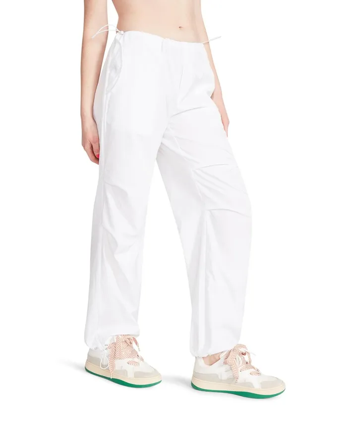 Womens Pia Parachute Pant White Steve Madden Bottoms
