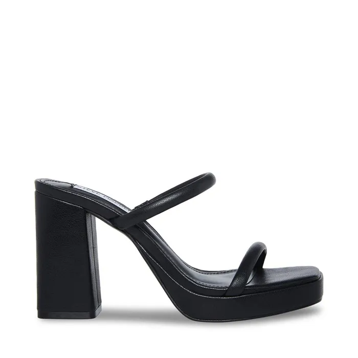 Womens Polly Black Steve Madden Heels