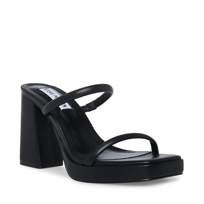 Womens Polly Black Steve Madden Heels