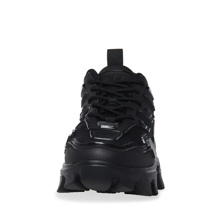 Womens Ponced Black Steve Madden Sneakers