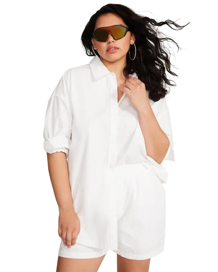 Womens Poppy Top White Steve Madden Tops and Shirts