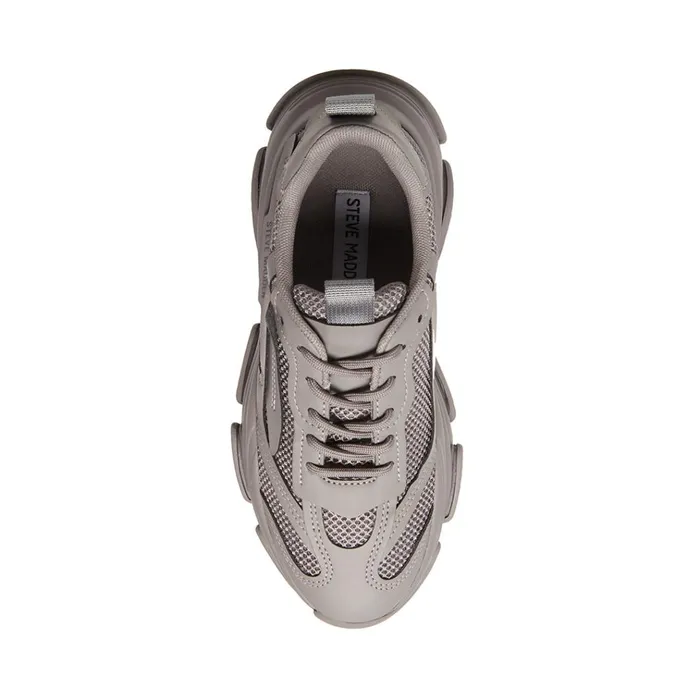 Womens Possession Charcoal Steve Madden Sneakers