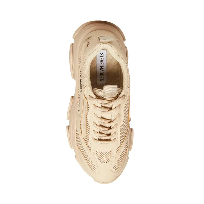 Womens Possession Tan Steve Madden Sneakers