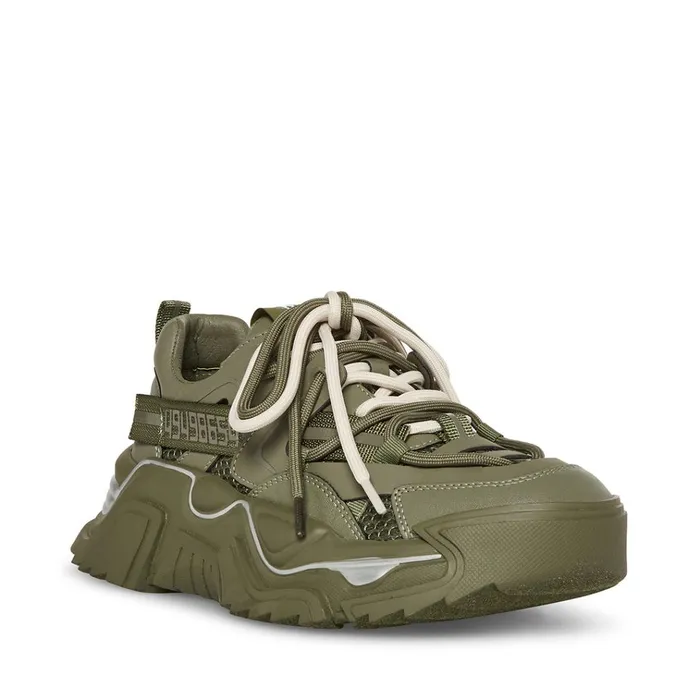 Womens Power Olive Steve Madden Sneakers