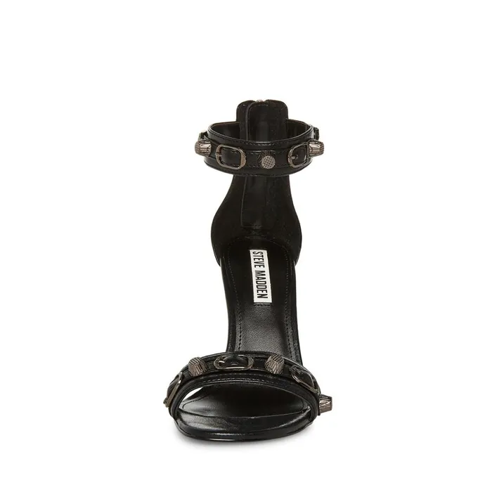 Womens Precious Black Steve Madden Heels
