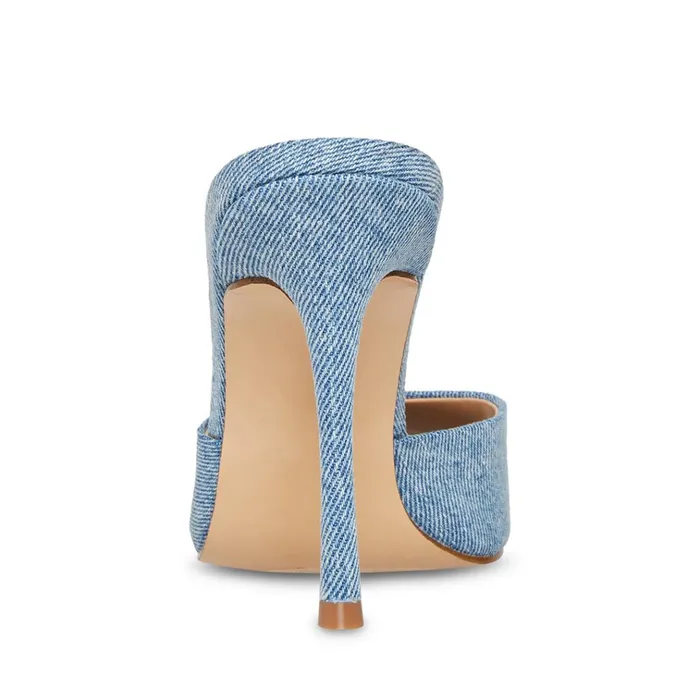Womens Priya Denim Fabric Steve Madden Heels Womens Priya Denim Fabric Steve Madden Heels