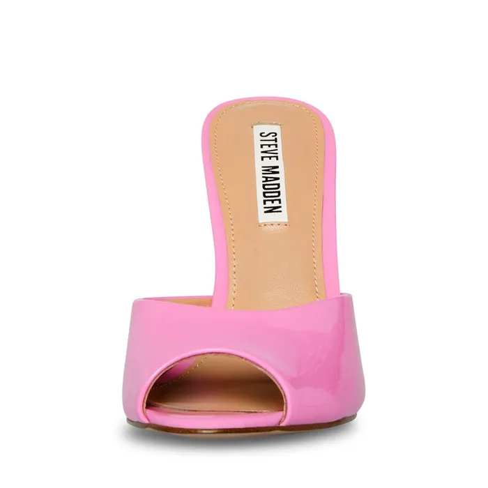 Womens Priya Pink Patent Steve Madden Heels Womens Priya Pink Patent Steve Madden Heels