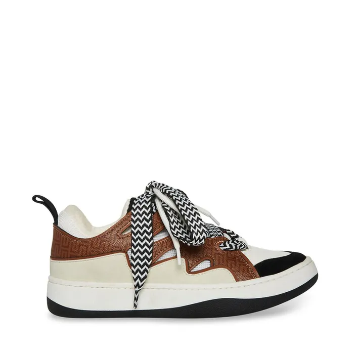 Womens Roaring Brown Multi Steve Madden Sneakers