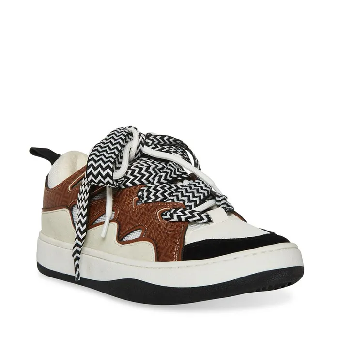 Womens Roaring Brown Multi Steve Madden Sneakers