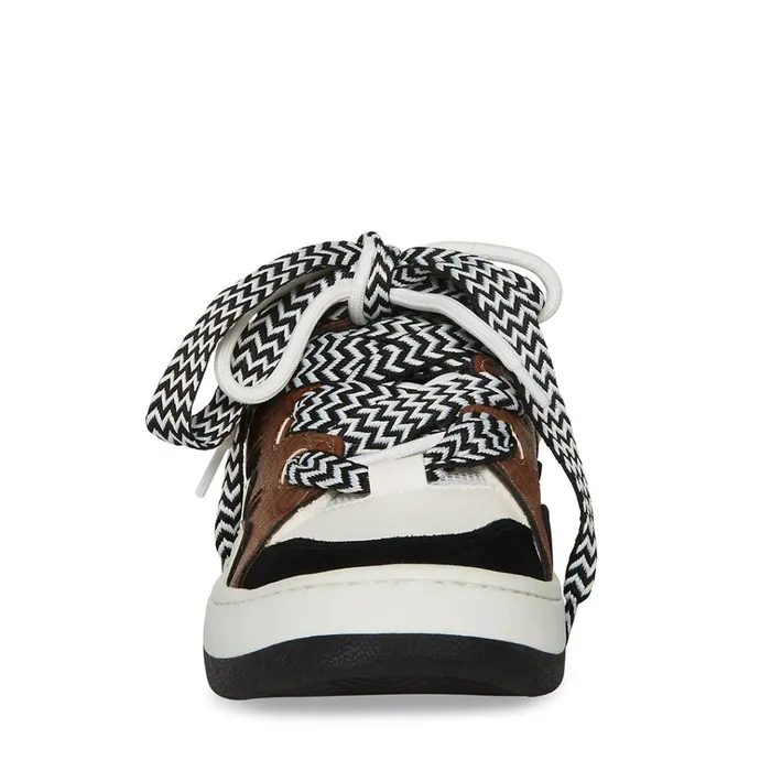 Womens Roaring Brown Multi Steve Madden Sneakers