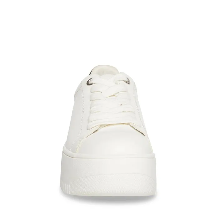 Womens Rockaway WhiteBlack Steve Madden Sneakers