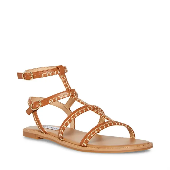 Womens Roman Cognac Steve Madden Sandals