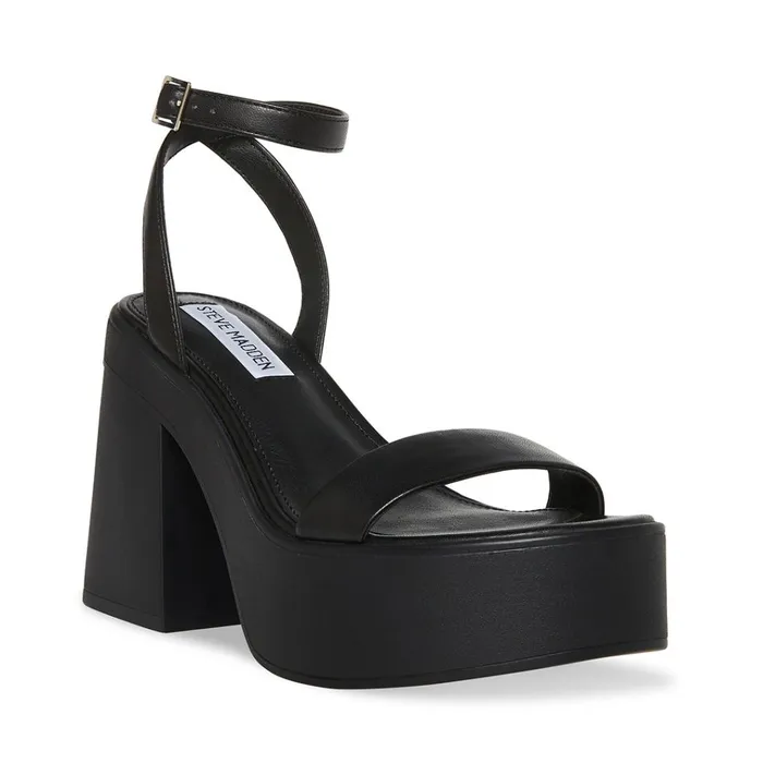 Womens Rosetta Black Steve Madden Heels