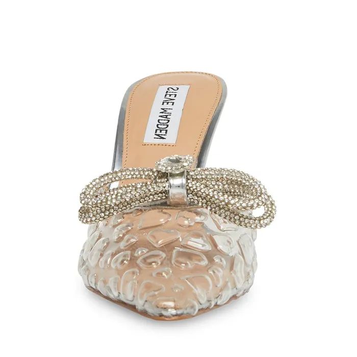 Womens Royal Clear Steve Madden Heels