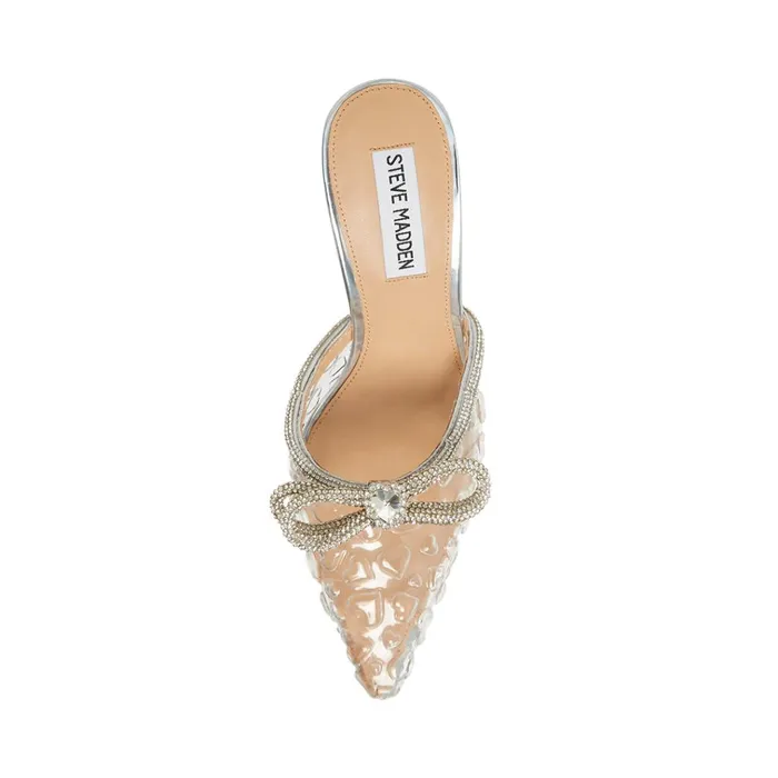 Womens Royal Clear Steve Madden Heels