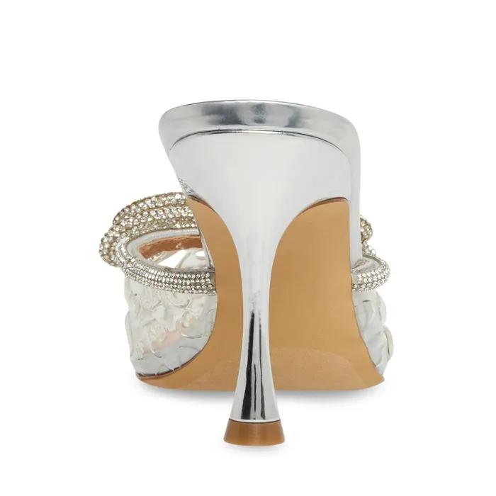 Womens Royal Clear Steve Madden Heels