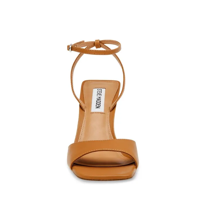 Womens Rozlyn Tan Leather Steve Madden Heels