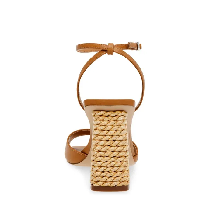 Womens Rozlyn Tan Leather Steve Madden Heels
