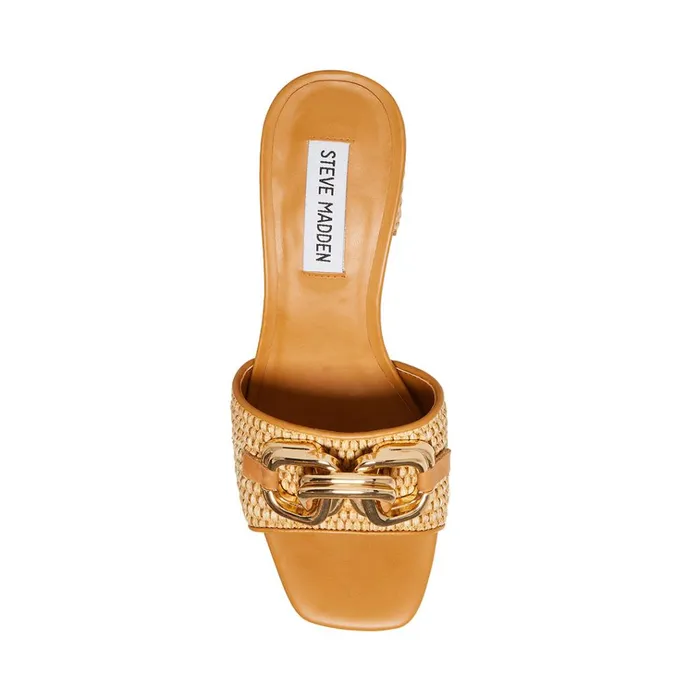 Womens Santana Raffia Steve Madden Heels