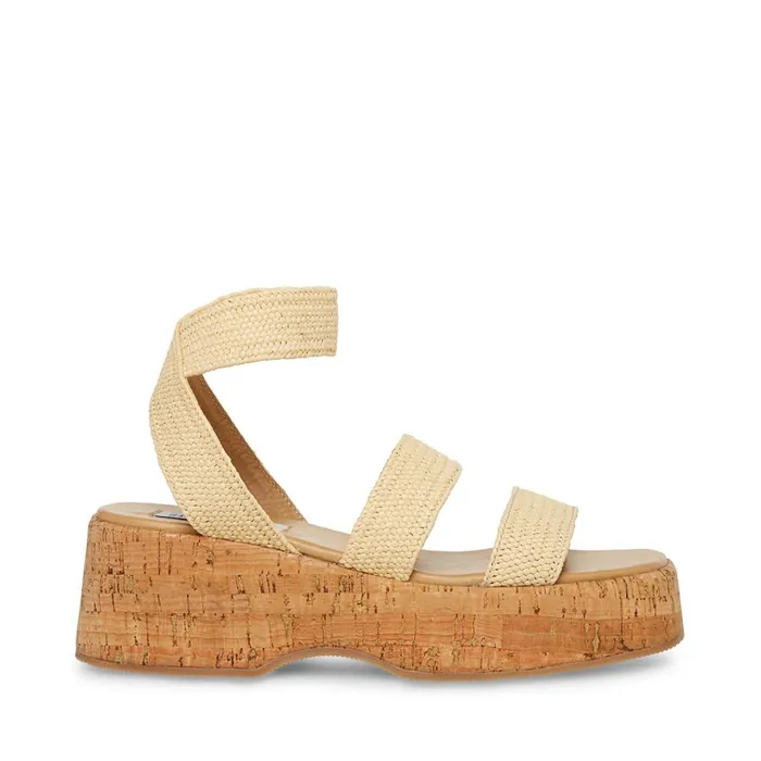 Womens Sashes Raffia Steve Madden Sandals