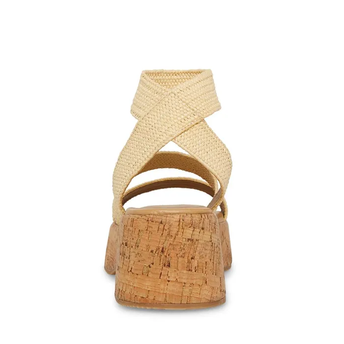 Womens Sashes Raffia Steve Madden Sandals