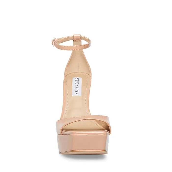 Womens Scorch Blush Patent Steve Madden Heels