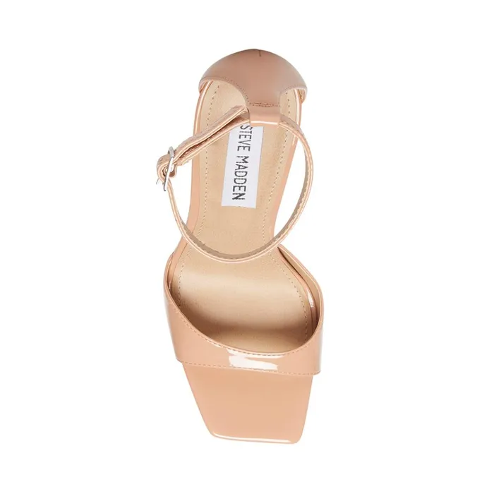 Womens Scorch Blush Patent Steve Madden Heels