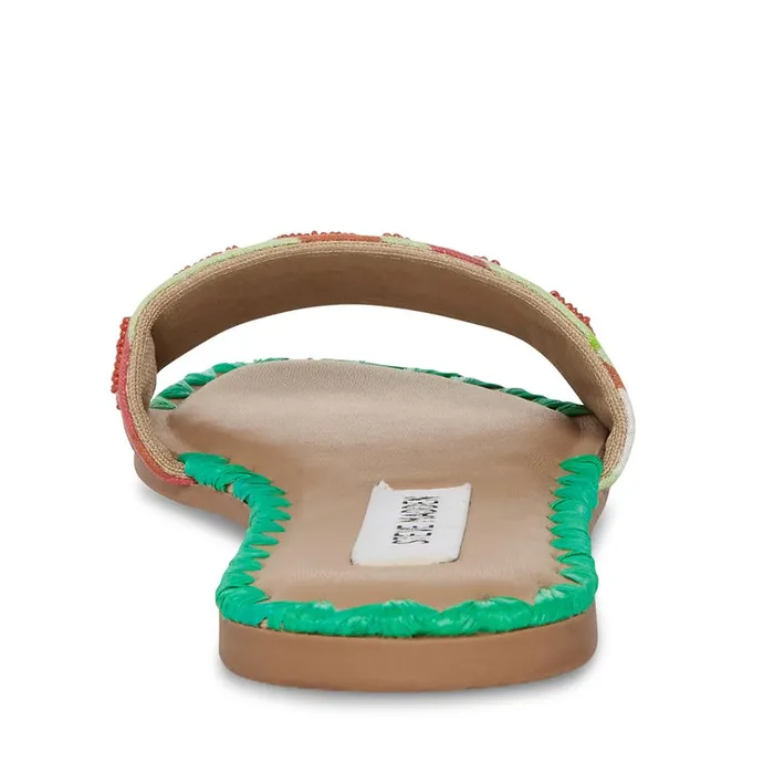 Womens Seaside Bright Multi Steve Madden Sandals Womens Seaside Bright Multi Steve Madden Sandals