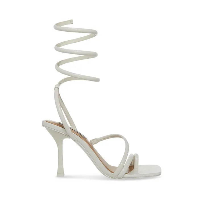 Womens Shantelle White Steve Madden Heels