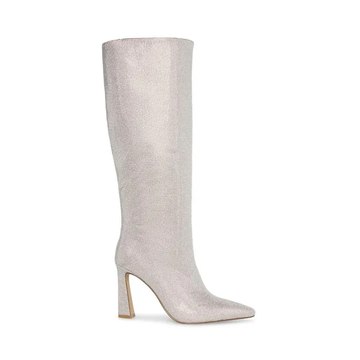 Womens ShaynaR Rhinestones Steve Madden Boots and Booties
