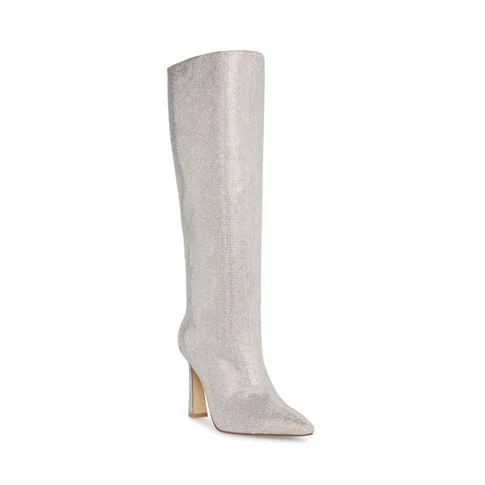 Womens ShaynaR Rhinestones Steve Madden Boots and Booties