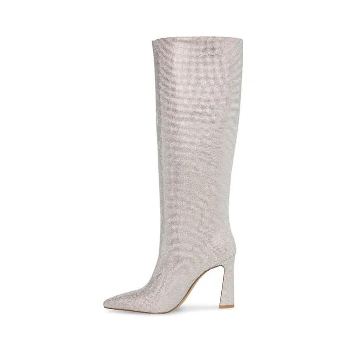 Womens ShaynaR Rhinestones Steve Madden Boots and Booties