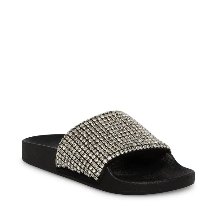 Womens Sign Black Multi Steve Madden Sandals