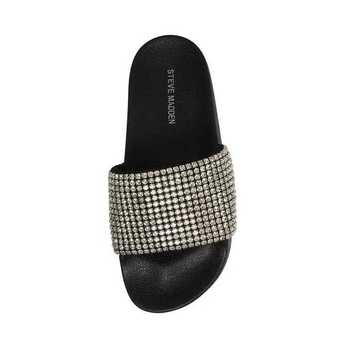 Womens Sign Black Multi Steve Madden Sandals