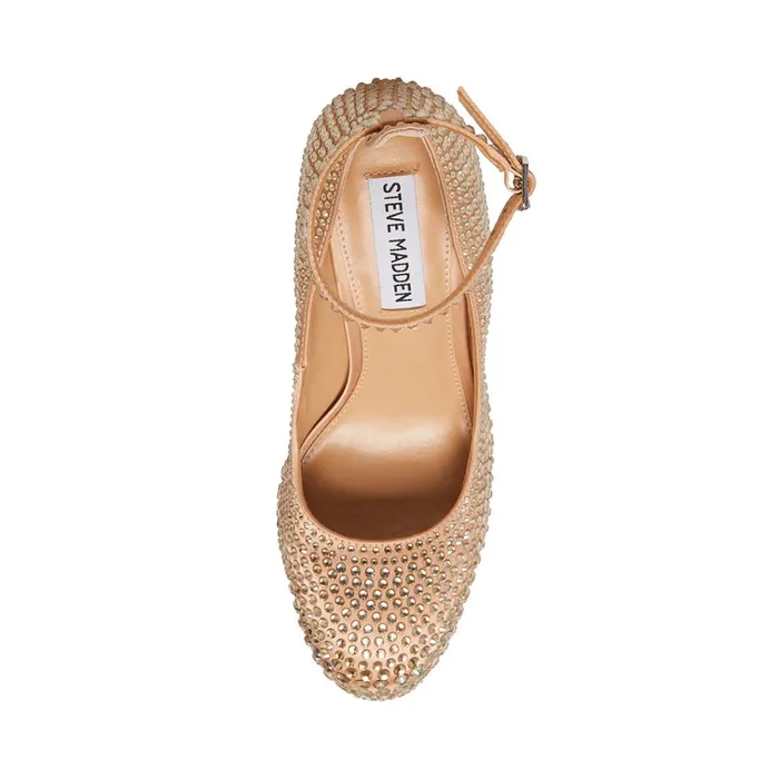 Womens SkyriseR Rhinestones Steve Madden Heels