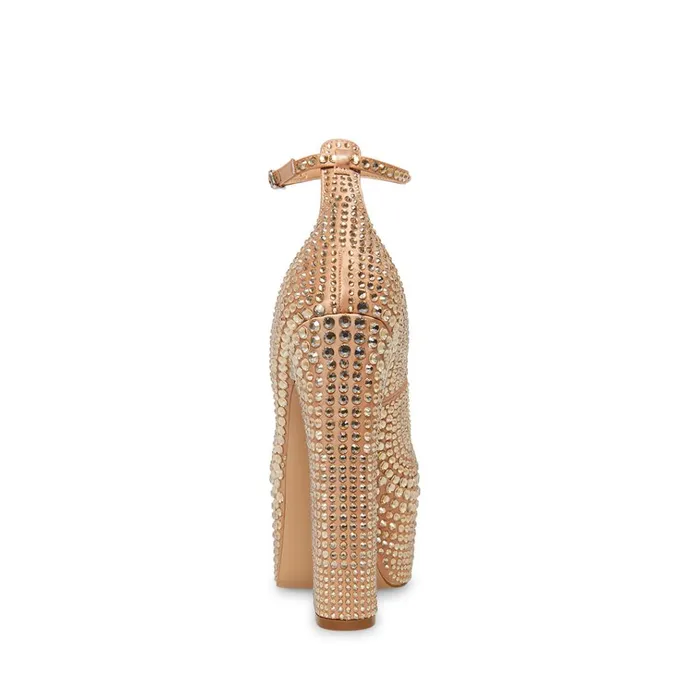 Womens SkyriseR Rhinestones Steve Madden Heels