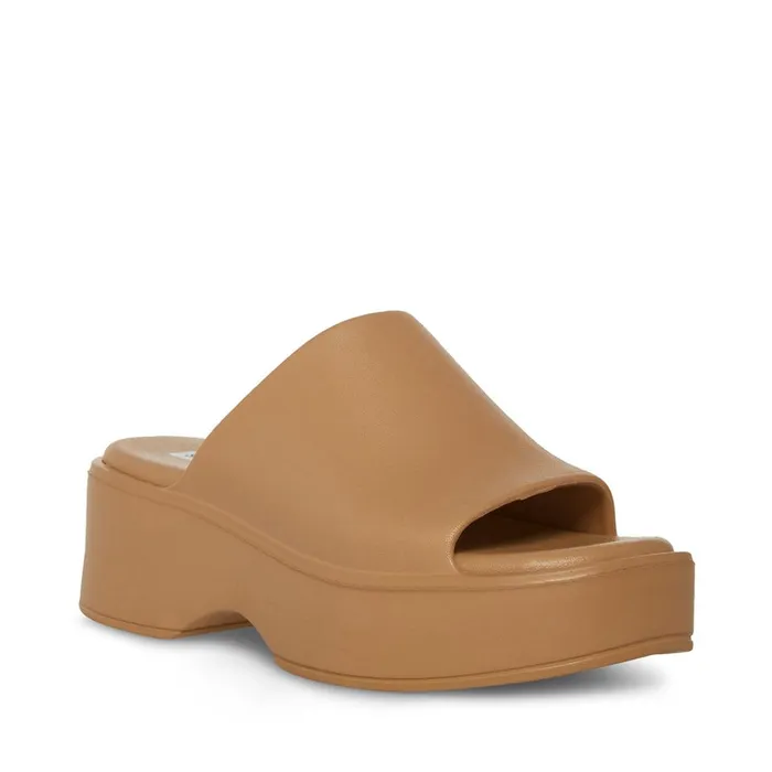 Womens SlinkyJ Tan Steve Madden Sandals