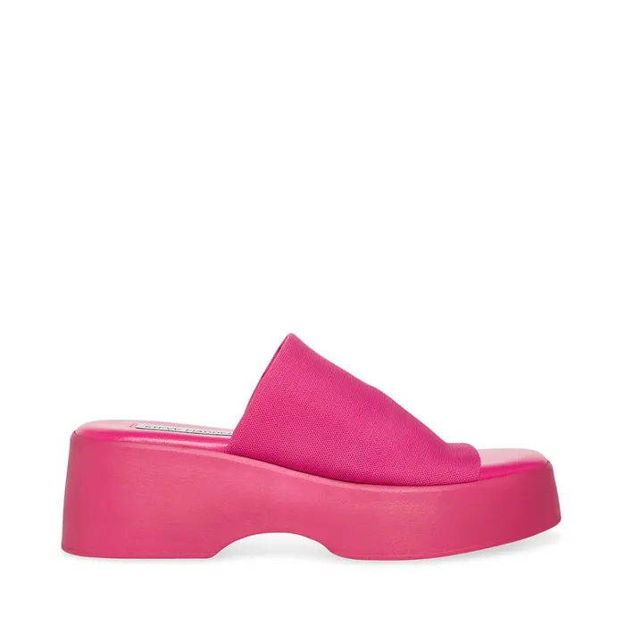 Womens Slinky30 Hot Pink Steve Madden Sandals