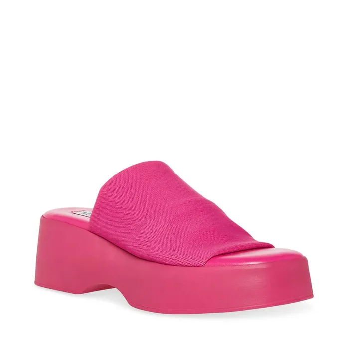 Womens Slinky30 Hot Pink Steve Madden Sandals