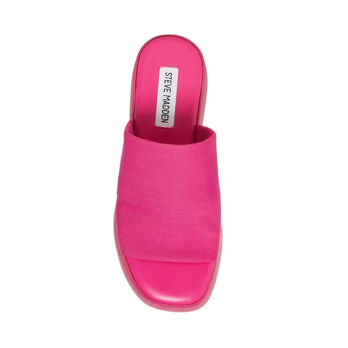 Womens Slinky30 Hot Pink Steve Madden Sandals