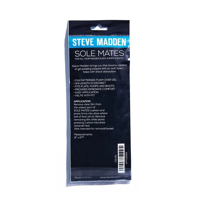 Womens Solemates Multi Steve Madden Shoe Care