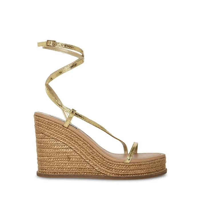 Womens Sommer Gold Steve Madden Sandals