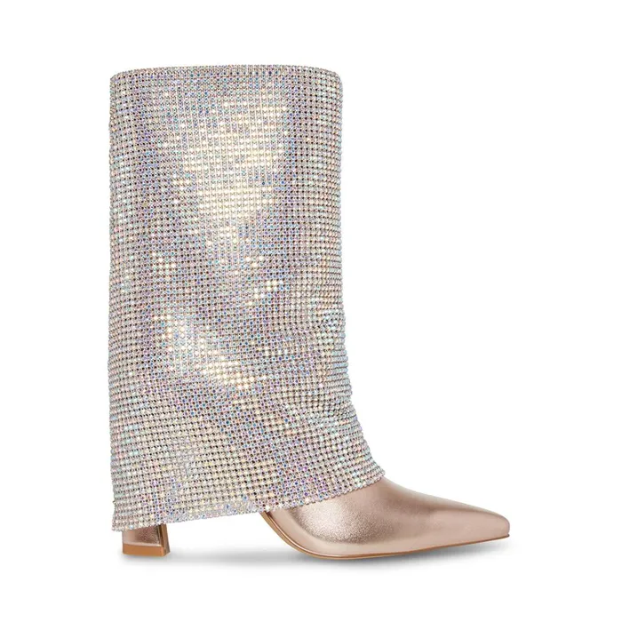 Womens Sparkle Rhinestones Steve Madden Boots and Booties